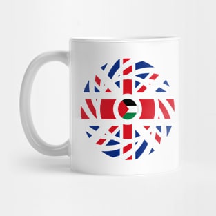 British Palestinian Multinational Patriot Flag Series Mug